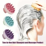 부드러운 머리 세척, 마사지 브러시 | 부드러운 두피 케어, 오일 딥 클렌징, 비듬 제거, 혈액 순환 촉진
