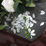 200pcs 골드 눈물 공예 거울 모자이크 타일 2.5x1.2cm 자체 접착 아크릴 모자이크 타일 눈물 방울 거울 타일 만들기 키트 - 이미지 4