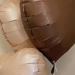 5PCS 18인치 레트로 크림 러브 캐러멜 초콜릿 하트 모양의 풍선 장식 - 이미지 3