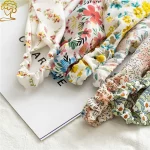 빈티지 인쇄 꽃 해변 두건 머리 스카프 패션 탄성 고무 머리띠 머리 랩 스카프 헤어 액세서리 모자를 쓰고 있죠 - 이미지 4