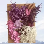 드라이플라워 DIY 재료 키트, 프리저브드 드라이플라워, 핸드메이드 작은 드라이플라워 부케, 천연 리얼플라워