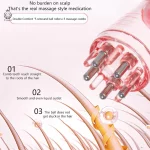 6ML 두피 애플리케이터 액체 빗 머리 모발 성장 모발 재성장 액체 세럼 오일 브러시 영양 모발 뿌리 마사지 빗 - 이미지 5