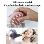 1/2pcs 세트 두피 마사지 빗 중공 빗 샴푸 마사지 브러시 목욕 헤어 세척 스프레이 병 살롱 미용 도구 - 이미지 4