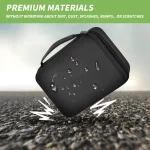 (케이스 전용) DYMO LetraTag LT-100H 휴대용 라벨 메이커 기계와 호환되는 케이스, 라벨러 메이커 프린터 기계용 홀더 - 이미지 5