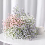 3/5/10pcs Gypsophila 인공 꽃 Gypsophila 가짜 꽃 DIY 꽃 꽃다발 배열 결혼식 홈 장식 - 이미지 4