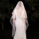 신부 베일, 웨딩 액세서리, 사진 촬영, 웨딩 티아라 - 이미지 4