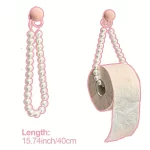 티슈 홀더 벽걸이형 화장지 홀더 - 못이 없는 설치, 내구성이 뛰어난 플라스틱 화장지 홀더 - 이미지 3