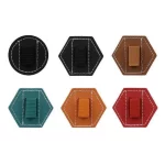 PU 자체 접착 펜 홀더 IPad 용량 성 펜 홀더 탄성 밴드 컴퓨터 자체 접착 펜 홀더 편지지 주최자 - 이미지 6