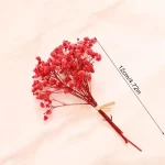 천연 건조 부케, 베이비 브레스 브레스, 신선한 미니 드라이 플라워 프레스, 홈 웨딩 파티 장식, 도매 - 이미지 6