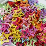 다채로운 Y2K 스타 BB 헤어 클립, 여자 귀여운 금속 스타 머리핀, 사이드 바레트, 사랑스러운 헤어 클립, 헤어 액세서리, 헤드웨어 - 이미지 4