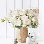 인공 꽃 가짜 실크 모란 꽃병 홈 룸 장식 스크랩북 축제 갈 랜드 웨딩 부케 파티 액세서리 - 이미지 3