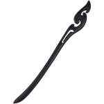 여성용 중국 샌달우드 머리핀, 고대 스타일 라이트 럭셔리 나무 디스크 머리핀, 심플 모던 머리핀, 신제품 - 이미지 5