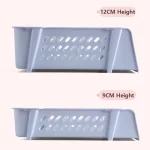 사무실용 쌓을 수 있는 레이어드 파일 랙, 문서 트레이 거치대, 데스크탑 정리함 용지 보관 케이스, 가정용 분류 보관 선반 - 이미지 2