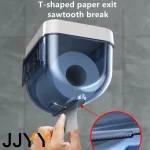 방수 화장지 홀더 벽걸이 수납 선반 욕실 선반 롤 화장지 튜브 정리함 - 이미지 4