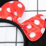 CHuangQi 12pcs 마우스 귀 머리띠 활, 미키 미니 귀 모자를 쓰고 있죠 소년/소녀 생일 파티, 그레이트 파티 호의 - 이미지 3