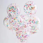 12inch 10pcs 아이스크림 풍선 생일 웨딩 파티 장식 긴 스트립 종이 색종이 라텍스 풍선 베이비 샤워 뿌리