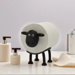 1/2/3 세트 양 모양 화장지 랙 플라스틱 티슈 상자 홈 침실 욕실 세면대 나이트 스탠드 장식 종이 랙 - 이미지 3