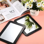 마그네틱 로커 거울 학교 체육관 사물함 장식을위한 휴대용 직사각형 교수형 거울 홈 여행 캠핑 자동차 작은 s - 이미지 2