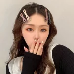 한국 우아한 커피 컬러 헤어 클립 세트, 소녀 심플한 금속 머리핀, 유행 액세서리, 3 개, 4 개 - 이미지 3