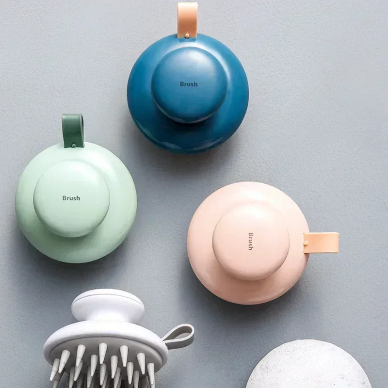 실리콘 샴푸 헤드 두피 마사지 브러시 실리콘 바디 브러시 헤어 워싱 빗 목욕 스파 샤워 마사지 헤어 브러시