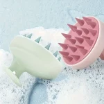 부드러운 머리 세척, 마사지 브러시 | 부드러운 두피 케어, 오일 딥 클렌징, 비듬 제거, 혈액 순환 촉진 - 이미지 6