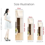 3D 거울 벽 스티커 자기 접착 거울 스티커 두꺼운 2mm 유연한 DIY 아트 아크릴 거울 거실 장식 - 이미지 4