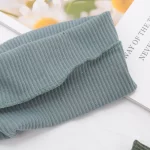 여성용 단색 헤어밴드, 넓은 헤어밴드, 탄성 머리띠, 메이크업 헤어 후프, 요가 빈티지 헤드랩, 헤어 스타일, 패션 헤어 액세서리 - 이미지 4