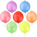 고무 밴드와 10Pcs 펀치 풍선 18inch 두꺼운 재미 Ballon 생일 파티 베이비 샤워 키즈 일일 게임 웨딩 장식 - 이미지 5