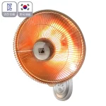 벽걸이 저소음 사무실 선풍기형 전기히터 난방기 회전 겨울 전기난로 열풍기