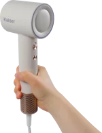 [당일출고] Blow-X 초고속 건조 음이온 헤어 드라이기 BLDC 모터 베이지/그레이 색상 마그네틱 노즐, 거치대 증정 KHD-39 - 이미지 5