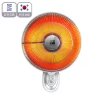 벽걸이 저소음 사무실 선풍기형 전기히터 난방기 회전 겨울 전기난로 열풍기 - 이미지 2