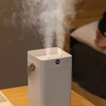 3L 대용량 듀얼분사 USB 가습기, 간편한 상부 물보충, 간편 물세척, 10시간 연속사용,습도계 - 이미지 3