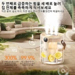 1/1+1 가정용 가습기 사무실 휴대용 책상 소형 가습기 경음 안개량 가정용 가습기 3분사 침실 가습기 대용량 가습기 - 이미지 2