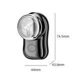 차량용 면도기미니전동면도기저소음면도기무선 면도기 휴대용전기 면도기여행용 전기면도기 자동차용 면도기방수면도기 전자면도기 - 이미지 6