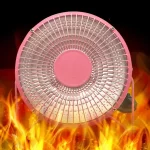 휴대용 전기 태양 히터, 200, 300, 400W, 미니 공간 히터 튜브, 겨울 난방, 데스크탑 사무실 워머, 4 인치, 6 인치, 8 인치, 220V - 이미지 4