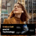 UGREEN 무선 블루투스 이어폰 반 개방형 ANC 적응 형 능동형 소음 차단 이어 버드 LDAC 고해상도 오디오 헤드폰 헤드셋 - 이미지 5