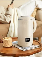 가정용 두유제조기 다기능 가정용 믹서기 터치 스크린 완전 자동 청소 다기능 두유 기계 벽 깨는 기계 요리 없음 필터링 없음 New