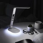 아이노트 스마트폰 이어폰 무선 충전기 독서등 무드등 알람 시계 삼성 LED 사용 스탠드 조명 - 이미지 5