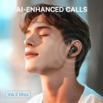 Baseus Bowie E19 무선 이어폰, 블루투스 5.3, 빅 베이스 12mm 드라이버, IPX5 방수 이어버드, 33 시간 배터리 수명 헤드폰 - 이미지 3